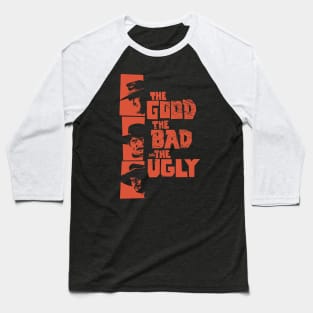 Sergio Leone - The Good, the Bad, and the Ugly Tribute Baseball T-Shirt